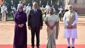 Maldives president visit to India