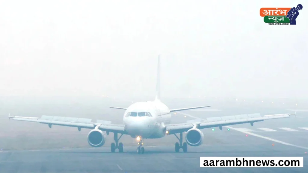 Delhi fog delays flights