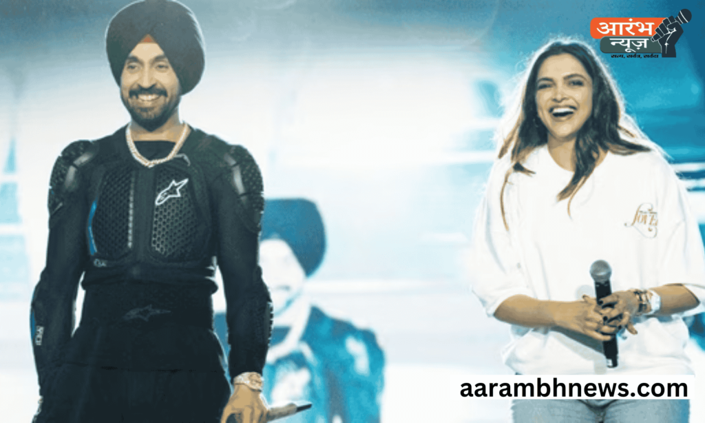 Deepika Padukone का Diljit Dosanjh के कंसर्ट में शानदार आना: एक बेहतरीन सरप्राइज और खास पल