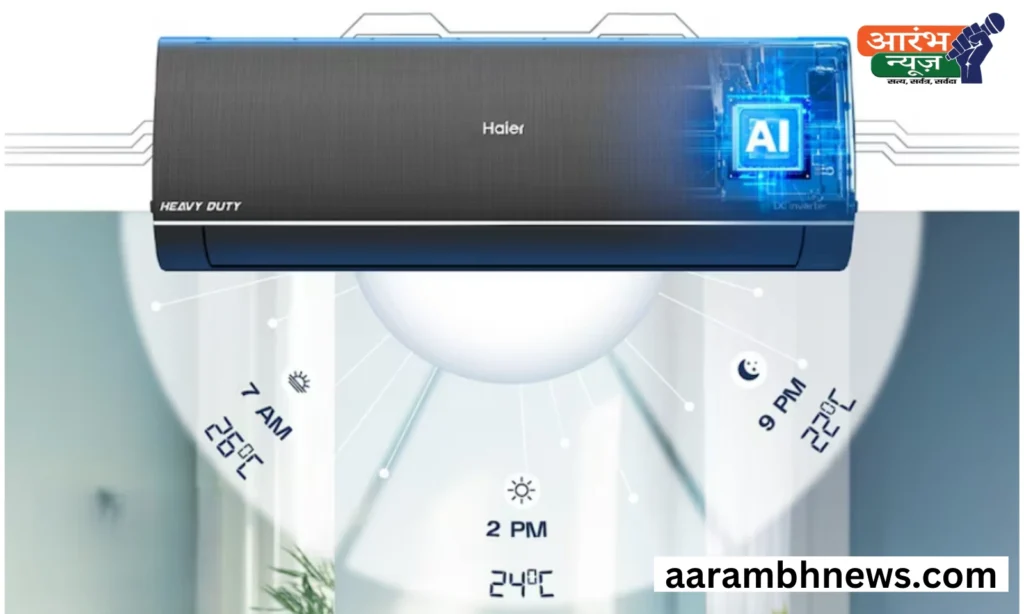 Haier AI Climate Control AC: कम बिजली खपत और स्मार्ट कूलिंग वाला नया एसी 1 Haier AI Climate Control AC