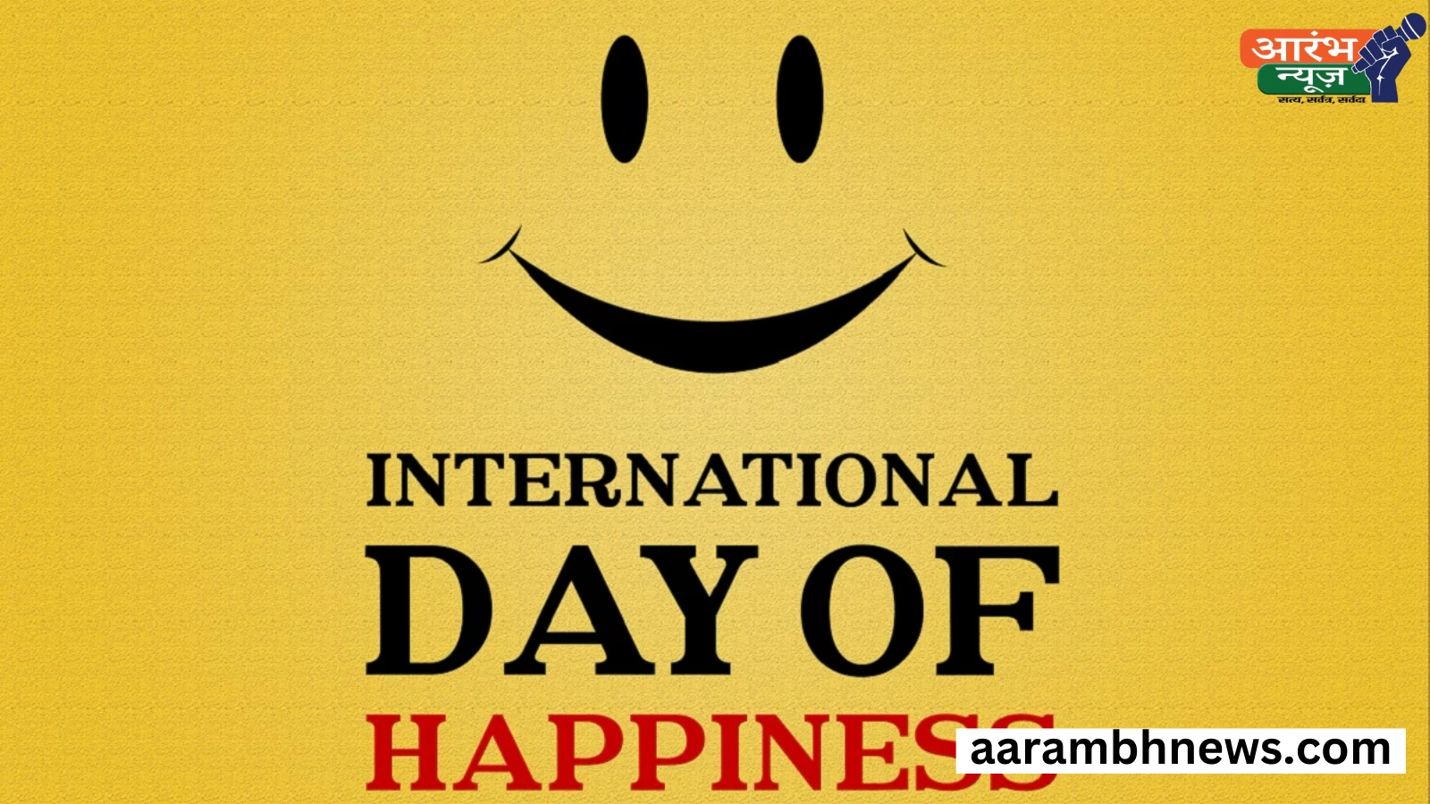 International Day of Happiness