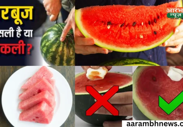 CHEMICALS WATERMELON IN MARKET