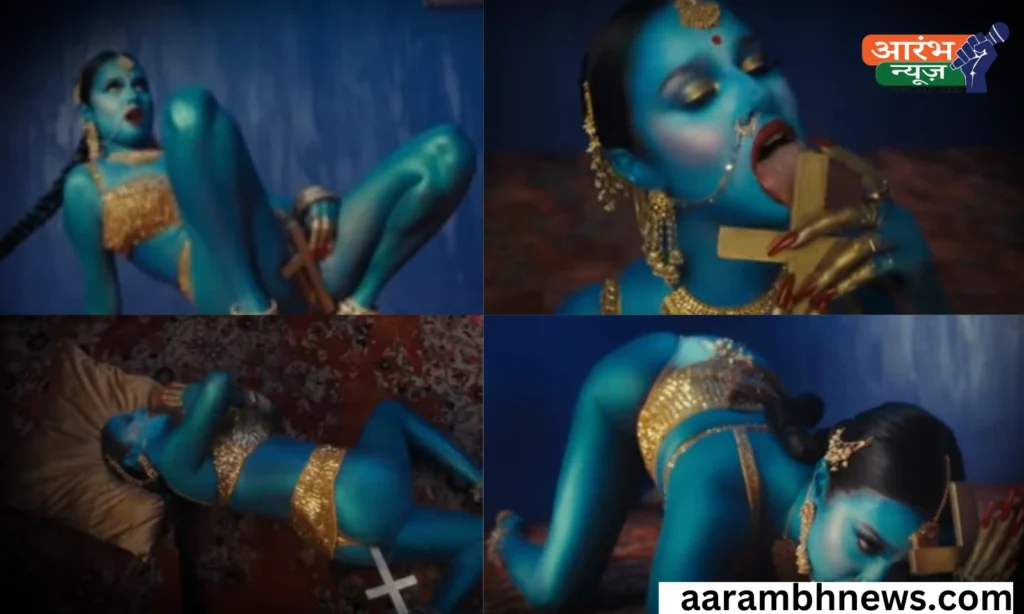 Tommy Genesis Controversy: ब्लू बॉडी, गोल्ड ज्वेलरी और अश्लीलता, काली माता के नाम पर बेशर्मी? 1 Tommy Genesis Controversy