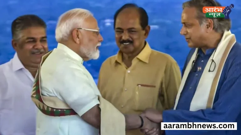 Shashi Tharoor praises Modi