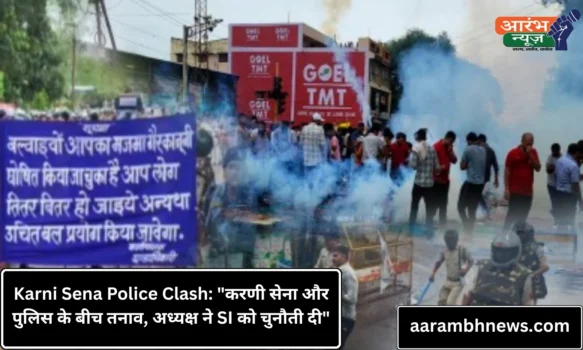 police clash