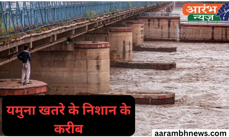 Yamuna river water level