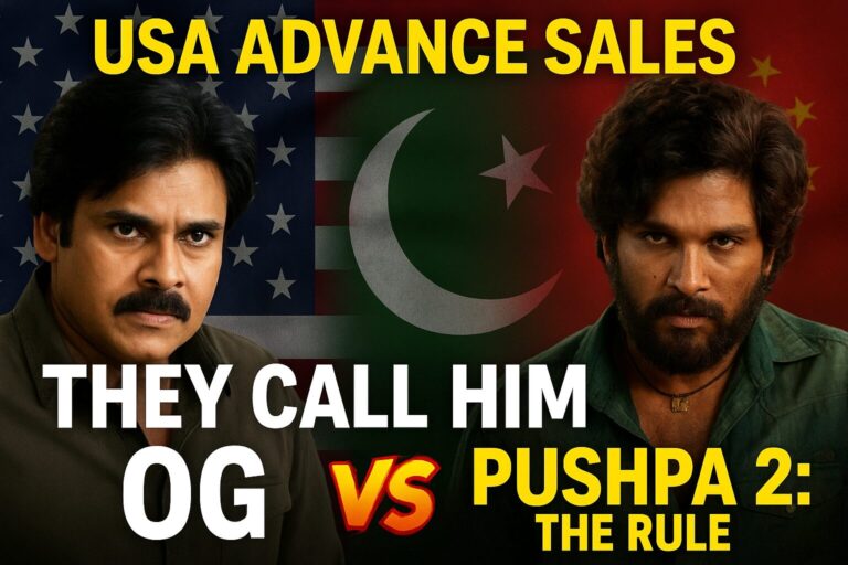 They Call Him OG ने Pushpa 2 को USA Advance Sales में पछाड़ा