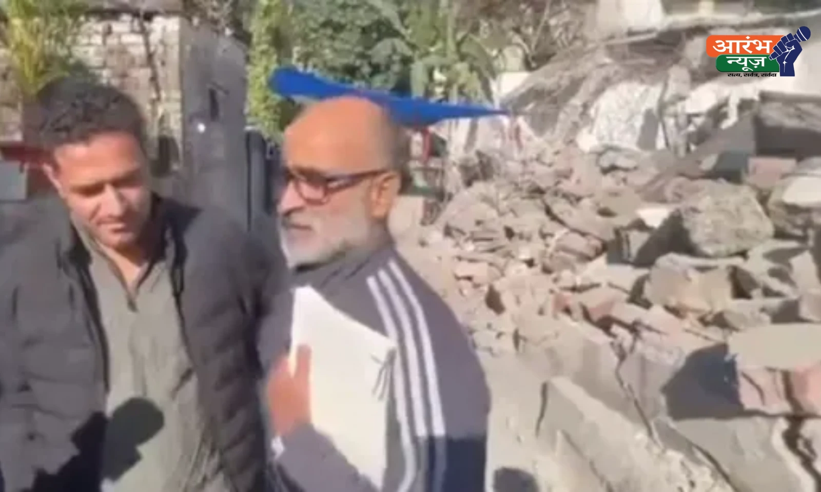 Jammu journalist house demolition