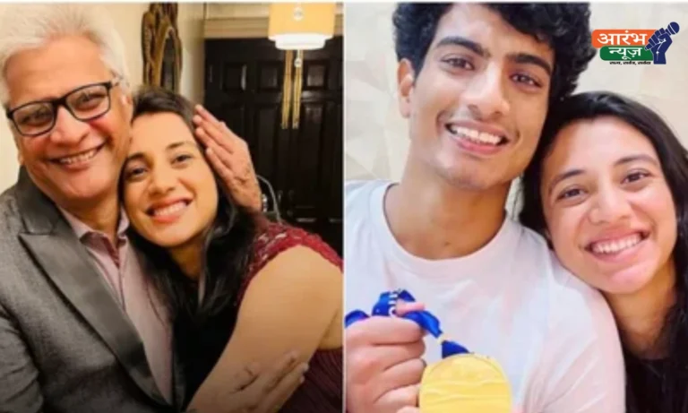 Smriti Mandhana father health