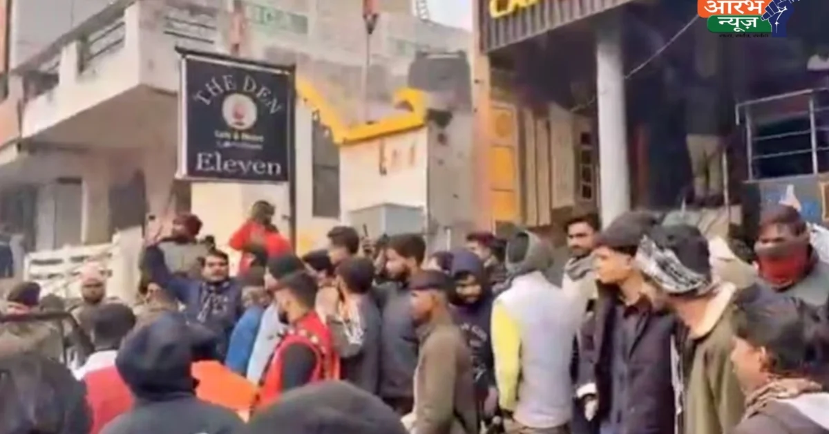 Bareilly cafe vandalism