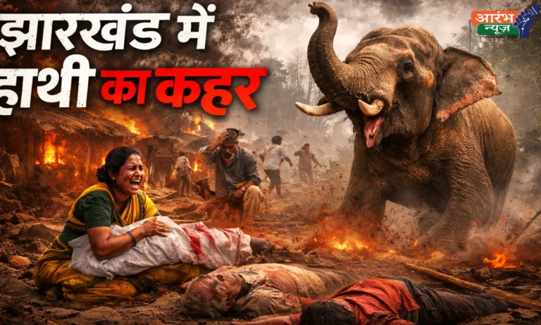Jharkhand elephant attack