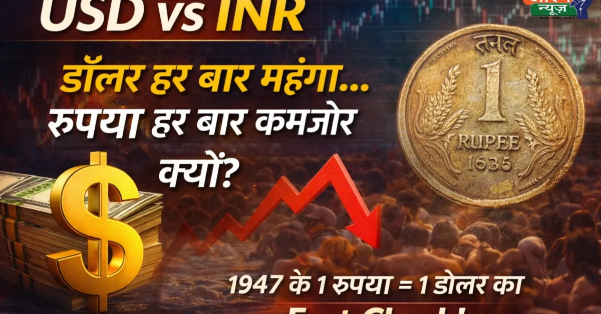 USD INR Explained: डॉलर हर बार मजबूत और रुपया कमजोर क्यों होता है? सच्चाई और फैक्ट चेक