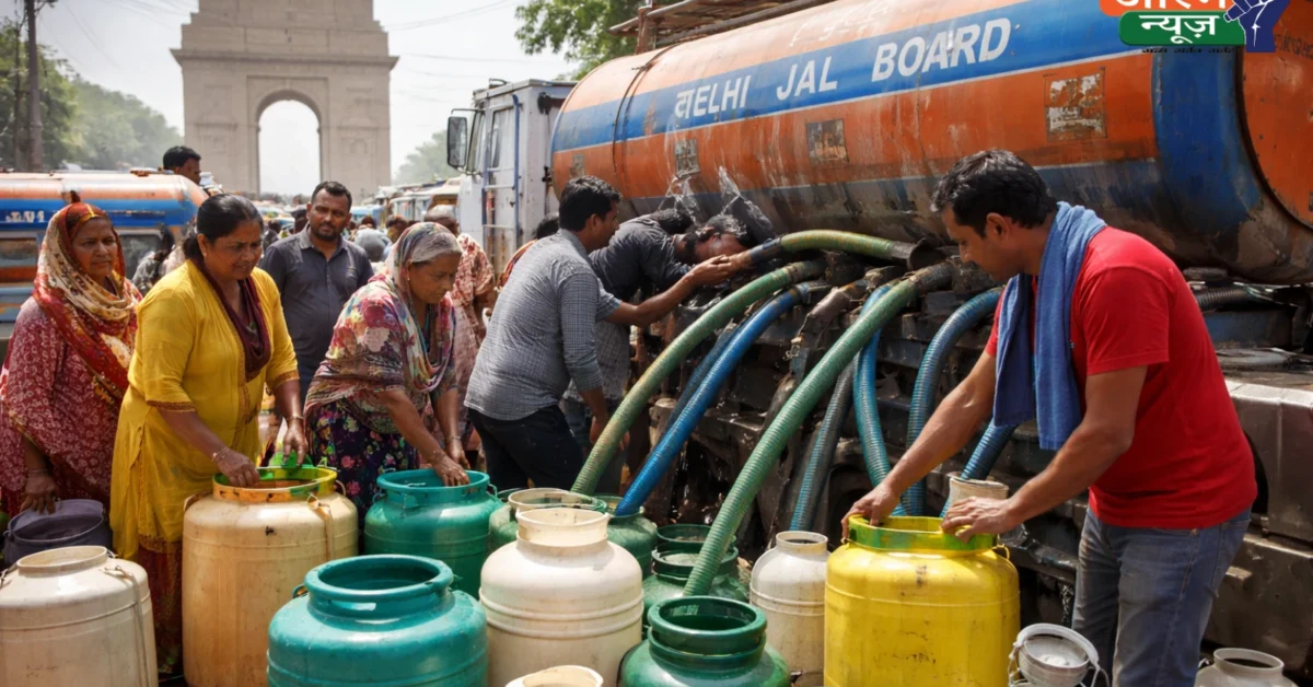 Delhi Water Supply Disruption