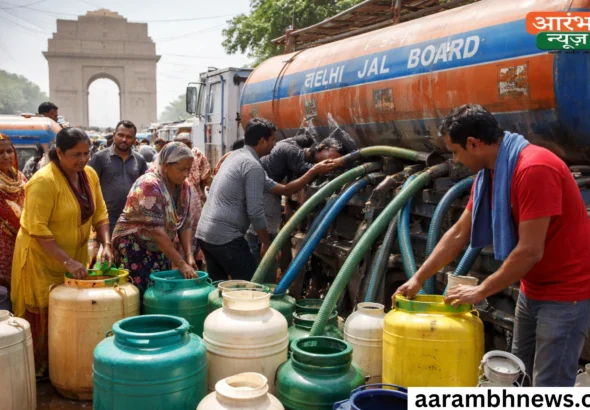 Delhi Water Supply Disruption
