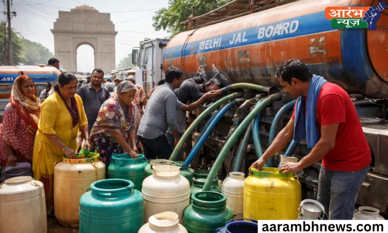 Delhi Water Supply Disruption