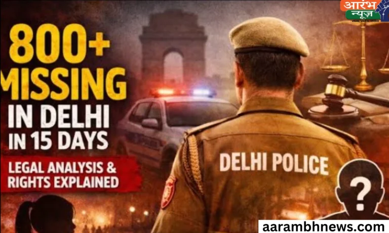 Delhi Missing Crisis