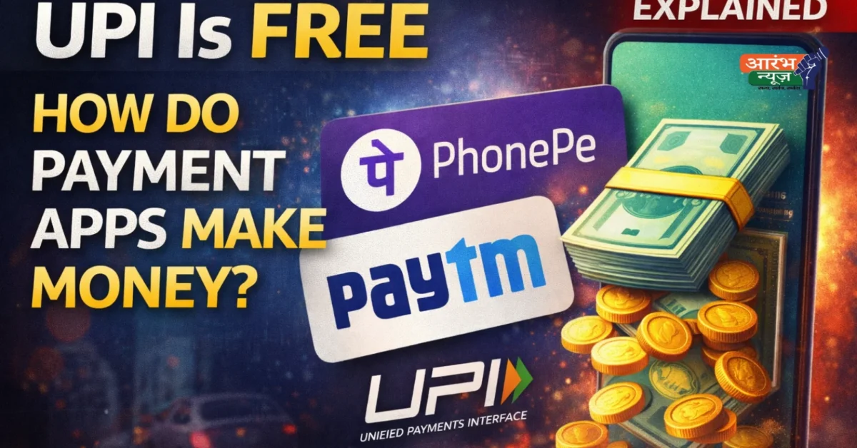 UPI Is Free But How Do Payment Apps Make Money PhonePe Paytm Explained