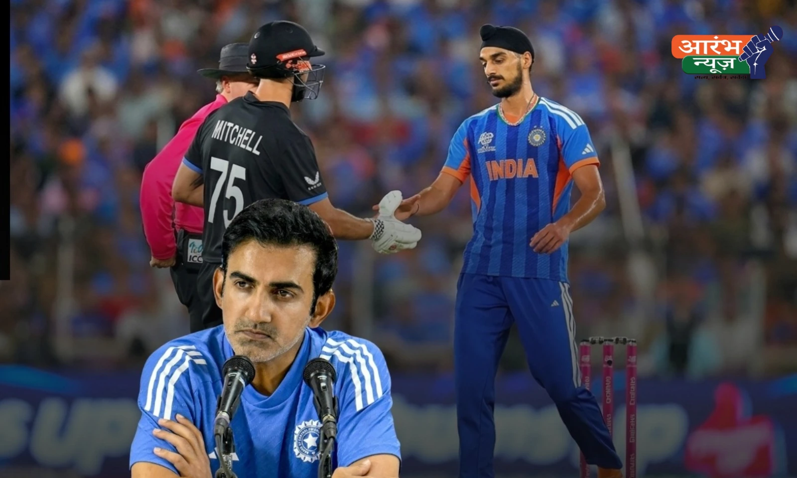 Arshdeep-Mitchell controversy