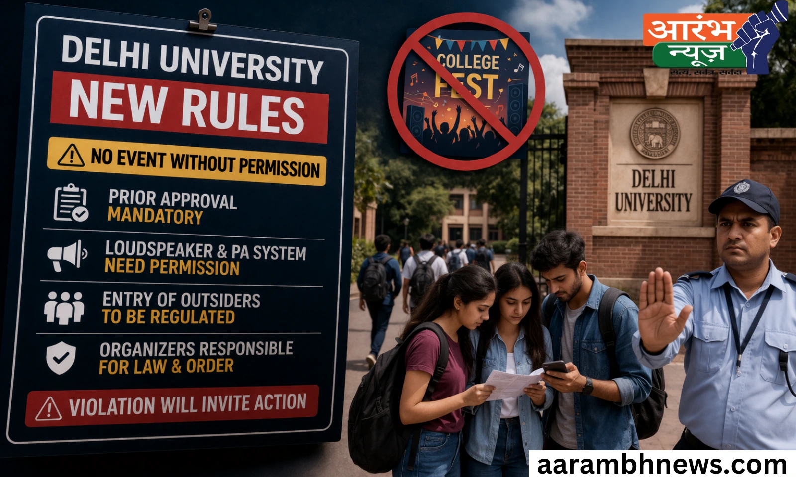 Delhi University New Rules