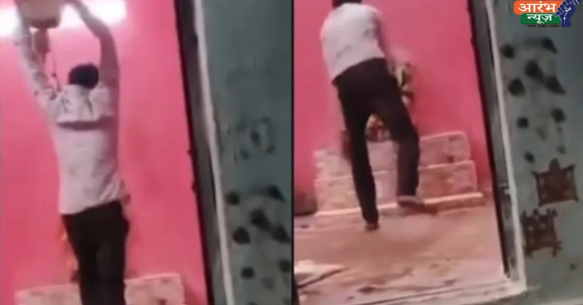 Shivpuri temple vandalism