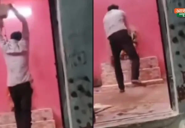 Shivpuri temple vandalism