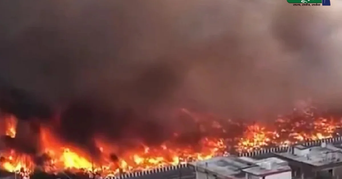 Lucknow fire incident