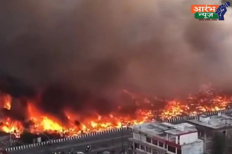 Lucknow fire incident