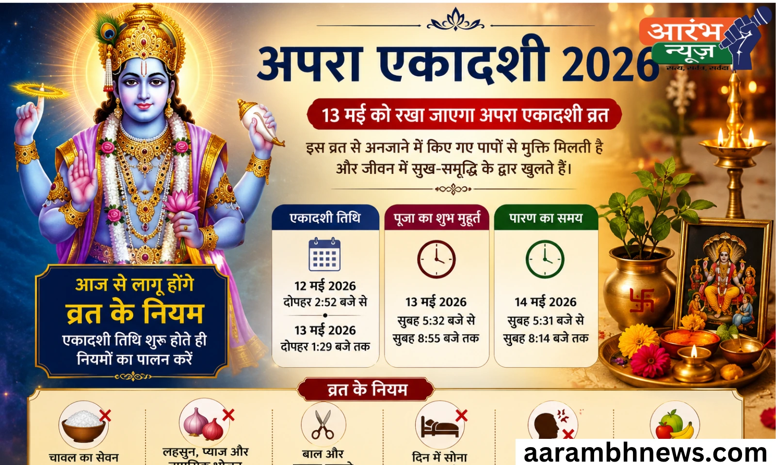 Apara Ekadashi 2026