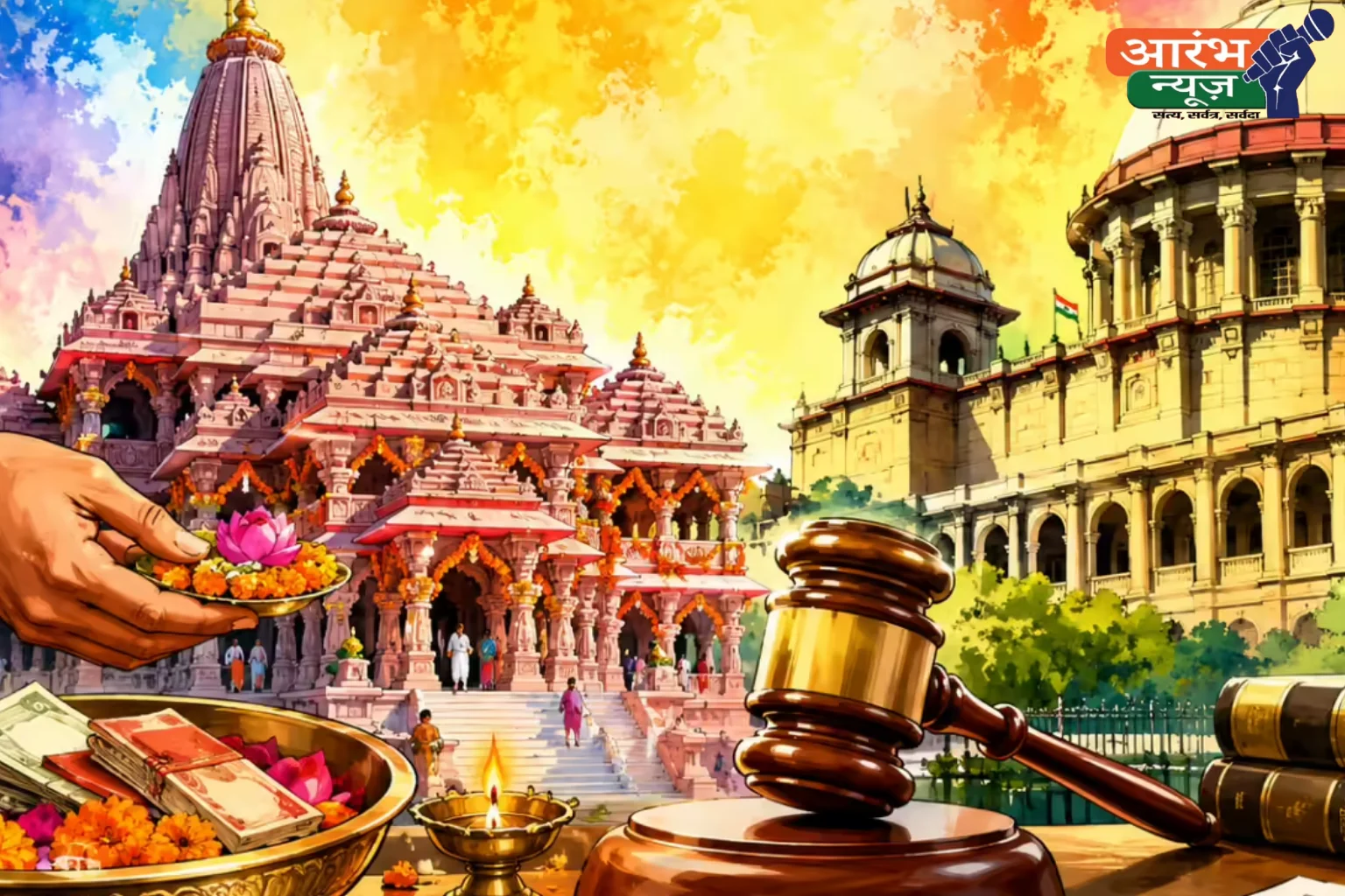 Ayodhya:Ram Mandir Donation Dispute पर Allahabad High Court का बड़ा फैसला, नियमित पप्रक्रिया से होगी सुनवाई