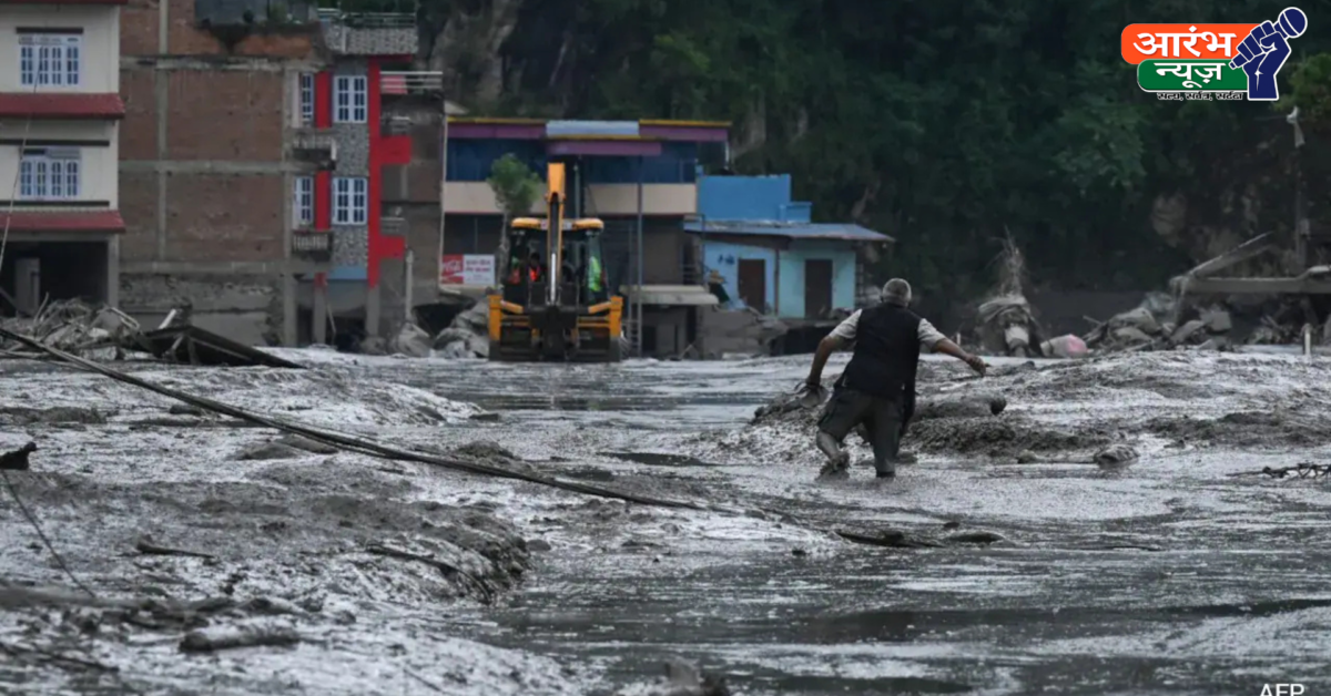 Nepal Flood: नेपाल में ग्लेशियल आपदा से तबाही, 163 की मौत,133 भारतीय तीर्थयात्री लापता