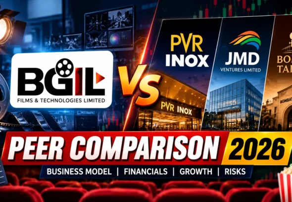 BGIL Films vs PVR INOX, JMD Ventures और Bombay Talkies: फिल्म और एंटरटेनमेंट सेक्टर में कैसी है कंपनी की स्थिति?