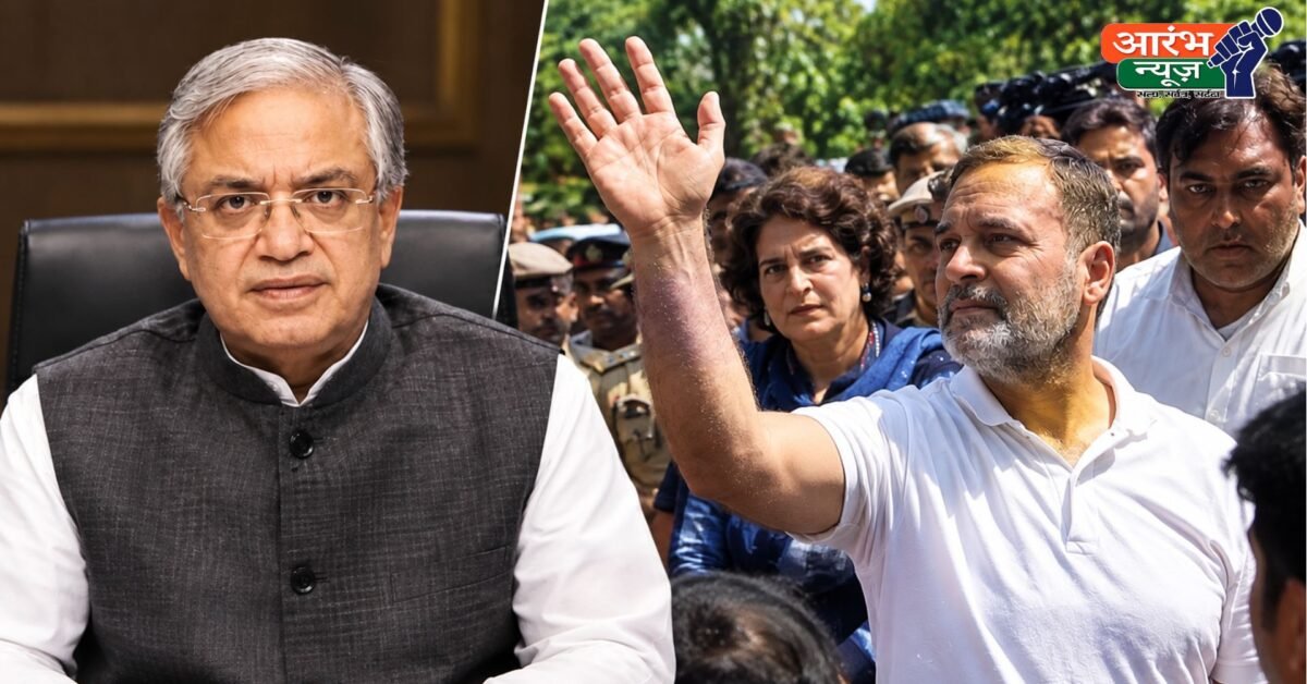Gyanesh Kumar: CEC ज्ञानेश कुमार के इस्तीफे और SIR के मुद्दे पर विपक्ष का प्रदर्शन, राहुल-प्रियंका से जुड़े वायरल वीडियो ने बढ़ाया सियासी विवाद