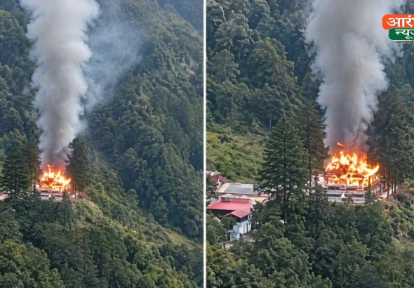 Bageshwar Temple Fire: नवरात्र के बीच प्राचीन मां भगवती मंदिर में भीषण आग, ऐतिहासिक काष्ठकला को भारी नुकसान