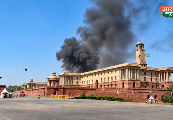 North Block Fire News Today: राष्ट्रपति भवन के पास नॉर्थ ब्लॉक में लगी आग, दमकल की 6 गाड़ियां पहुंचीं, कुछ ही देर में पाया गया काबू